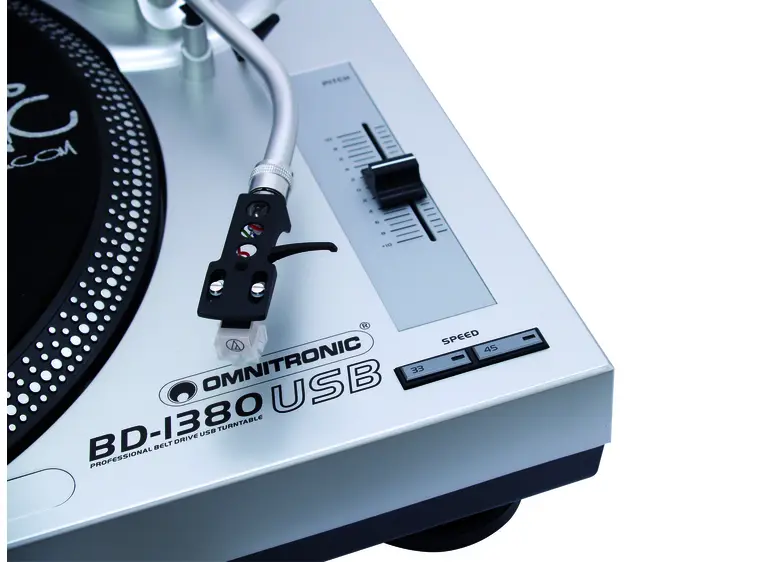 OMNITRONIC BD-1380 USB turntable 